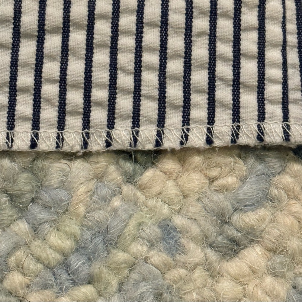 J Crew City Fit Seersucker Striped Flare Pants, Size 6 - Picture 11 of 16